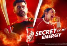 MS Dhoni, Boost breaks all the barriers with its inspiring TVC