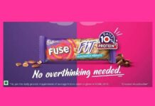 Mondelez steps into snacking bar category with launch of Cadbury Fuse Fit