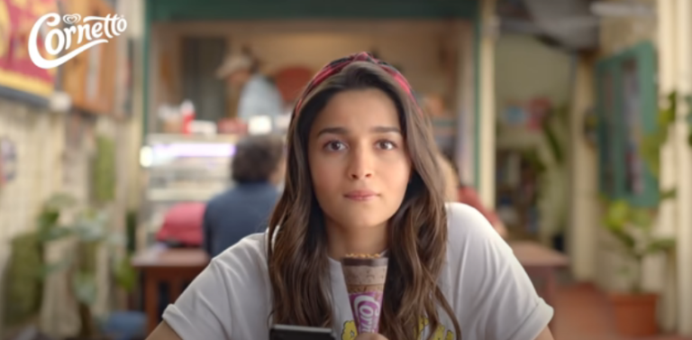 Alia Bhatt makes first move in Cornetto’s latest campaign
