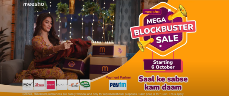 Moonshot showcases Meesho’s ‘Mega Blockbuster Sale 2023’ in its latest campaign