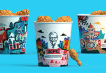 Commemorative KFC Bucket Design Marks Milestone of 600 Restaurants in India