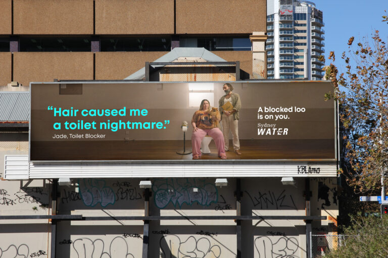 Sydney Water asks Sydneysiders to confront their bad flushing habits in a campaign by It’s Friday