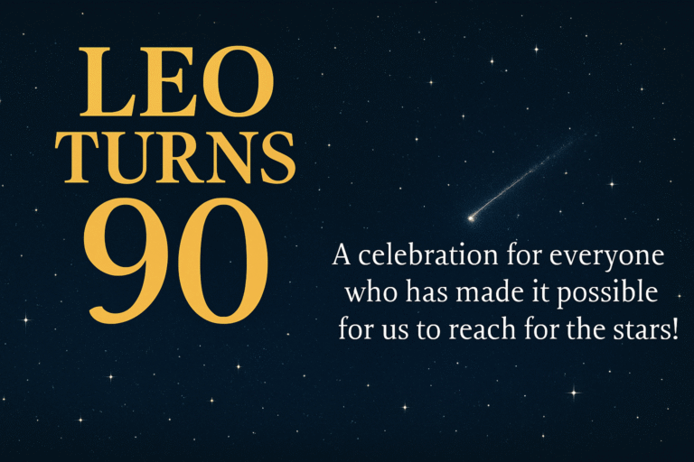 Leo Turns 90: A Journey Written in Stars, Powered by People