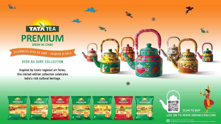 On Independence Day, Tata Tea Premium- Desh Ki Chai leverages AI to celebrate India’s Rich Heritage with ‘Desh Ka Garv- Pradesh Ki Kala’ Campaign