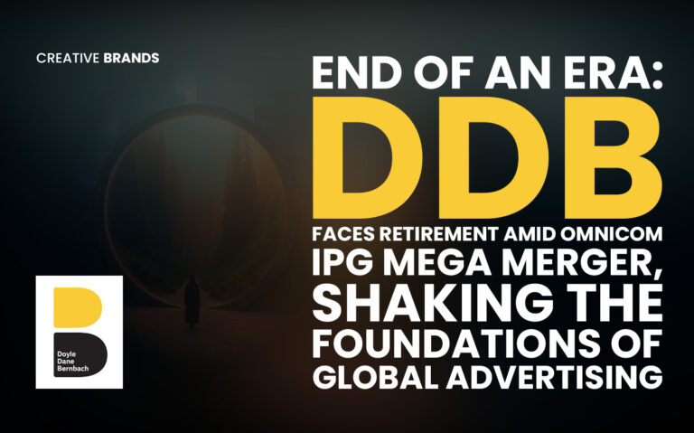 END OF AN ERA: DDB FACES RETIREMENT AMID OMNICOM–IPG MEGA MERGER, SHAKING THE FOUNDATIONS OF GLOBAL ADVERTISING