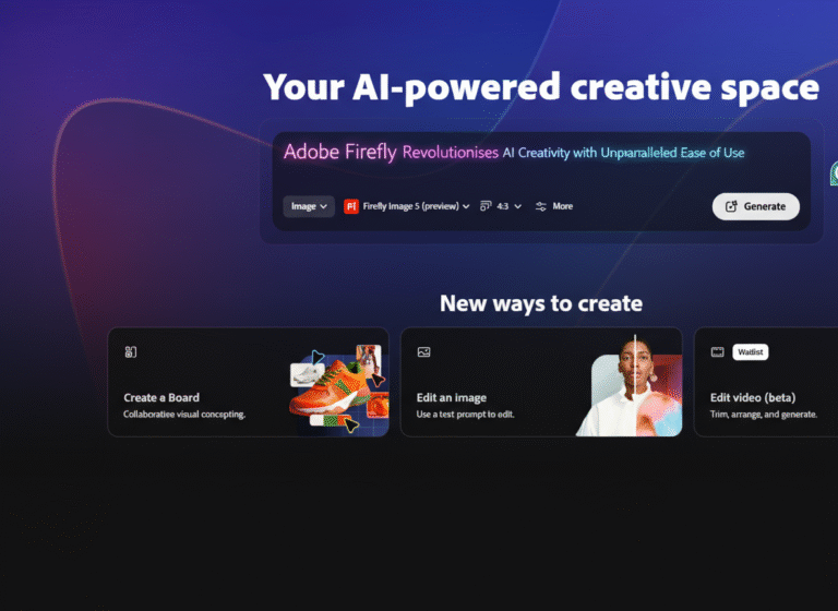 Adobe Firefly Revolutionises AI Creativity with Unparalleled Ease of Use
