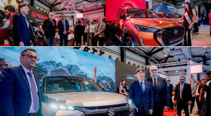 SUZUKI GRAND VITARA AND YAMAHA FZ-S FI TAKE CENTER STAGE AT CEYLON MOTOR SHOW 2025