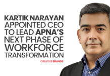 KARTIK NARAYAN APPOINTED CEO TO LEAD APNA’S NEXT PHASE OF WORKFORCE TRANSFORMATION