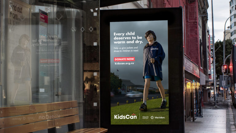 KidsCan & Droga5 ANZ Dress Landmark Artwork to Highlight Child Hardship in New Zealand