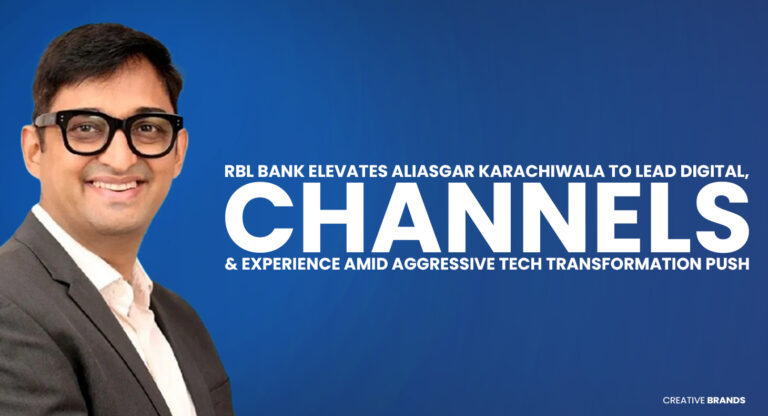 RBL BANK ELEVATES ALIASGAR KARACHIWALA TO LEAD DIGITAL, CHANNELS & EXPERIENCE AMID AGGRESSIVE TECH TRANSFORMATION PUSH