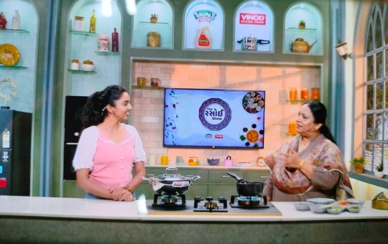 Vinod Intelligent Cookware Partners as Co-Powered Sponsor of Colors – Gujarati’s Long-Running Cooking Show Rasoi, Enhancing Regional Brand Presence