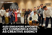 AUDI SINGAPORE APPOINTS JOY COMMUNICATIONS AS CREATIVE AGENCY