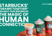 STARBUCKS’ “DRAWN TOGETHER” HOLIDAY FILM REKINDLES THE MAGIC OF HUMAN CONNECTION
