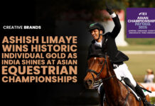 ASHISH LIMAYE WINS HISTORIC INDIVIDUAL GOLD AS INDIA SHINES AT ASIAN EQUESTRIAN CHAMPIONSHIPS