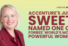 ACCENTURE’S JULIE SWEET NAMED ONE OF FORBES’ WORLD’S MOST POWERFUL WOMEN
