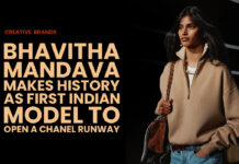BHAVITHA MANDAVA MAKES HISTORY AS FIRST INDIAN MODEL TO OPEN A CHANEL RUNWAY