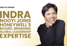 INDRA NOOYI JOINS HONEYWELL’S BOARD, BRINGING GLOBAL LEADERSHIP EXPERTISE
