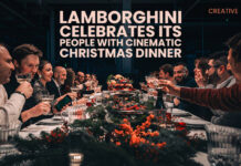 LAMBORGHINI CELEBRATES ITS PEOPLE WITH CINEMATIC CHRISTMAS DINNER
