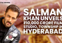 SALMAN KHAN UNVEILS ₹10,000 CRORE FILM STUDIO, TOWNSHIP IN HYDERABAD