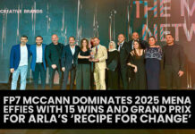 FP7 MCCANN DOMINATES 2025 MENA EFFIES WITH 15 WINS AND GRAND PRIX FOR ARLA’S ‘RECIPE FOR CHANGE’