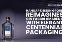 HANGAR DESIGN GROUP REIMAGINES GIN FABBRI AMARENA WITH ELEGANT CENTENNIAL PACKAGING