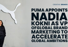 PUMA APPOINTS NADIA KOKNI AS VP OF GLOBAL BRAND MARKETING TO ACCELERATE GLOBAL AMBITIONS