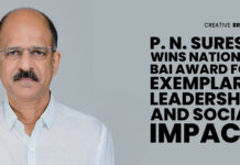 P. N. SURESH WINS NATIONAL BAI AWARD FOR EXEMPLARY LEADERSHIP AND SOCIAL IMPACT
