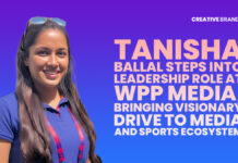 TANISHA BALLAL STEPS INTO LEADERSHIP ROLE AT WPP MEDIA, BRINGING VISIONARY DRIVE TO MEDIA AND SPORTS ECOSYSTEM