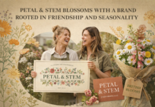 PETAL & STEM BLOSSOMS WITH A BRAND ROOTED IN FRIENDSHIP AND SEASONALITY