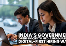 INDIA’S GOVERNMENT OPENS DOORS TO MEDIA GRADUATES IN DIGITAL-FIRST HIRING WAVE