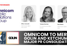 OMNICOM TO MERGE GOLIN AND KETCHUM IN MAJOR PR CONSOLIDATION