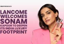 LANCÔME WELCOMES SONAM KAPOOR TO DEEPEN ITS INDIA LUXURY FOOTPRINT