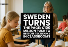 SWEDEN TURNS THE PAGE: €100 MILLION PUSH TO RESTORE TEXTBOOKS IN CLASSROOMS