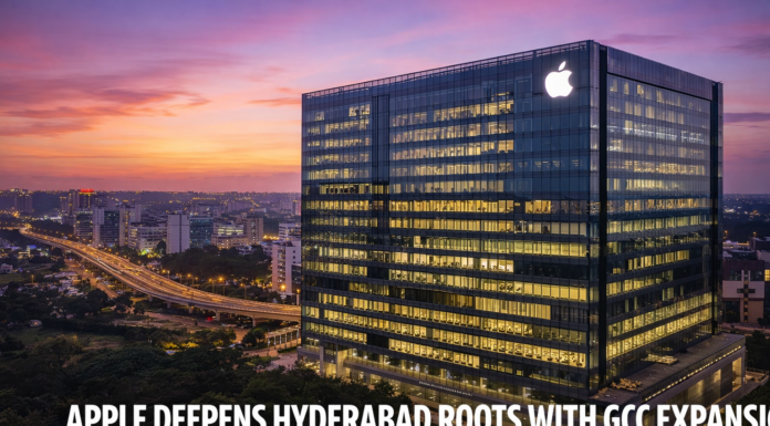 APPLE DEEPENS HYDERABAD ROOTS WITH GCC EXPANSION
